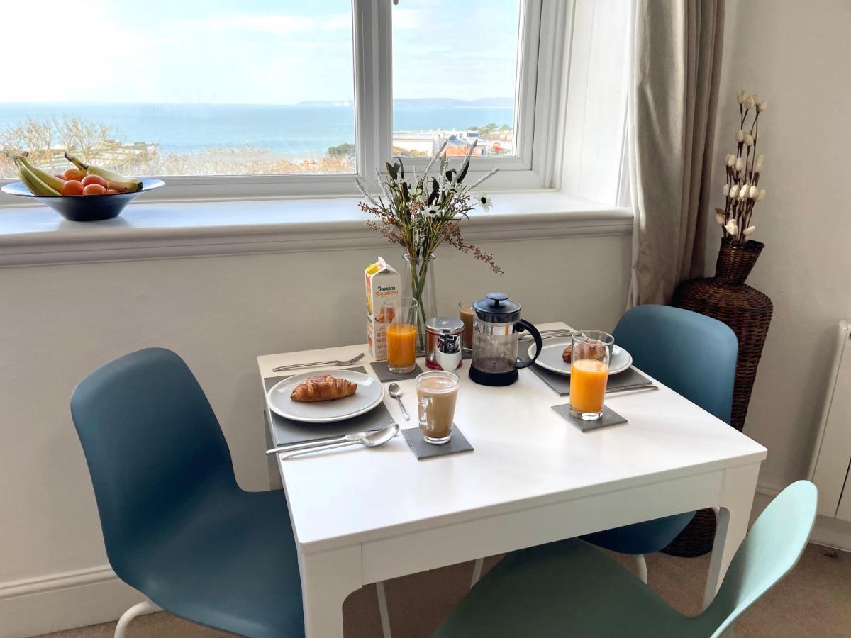 Sea View Family Stay By Beach Gym & Parking Bournemouth Exterior foto